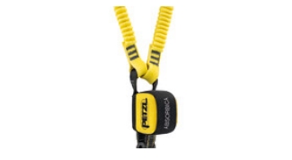 Spécificité n°1: longe Absorbica-Y 150 Petzl